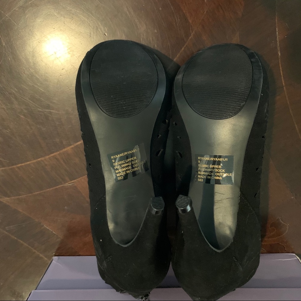 BNWT madden girl open toe booties - Picture 6 of 7